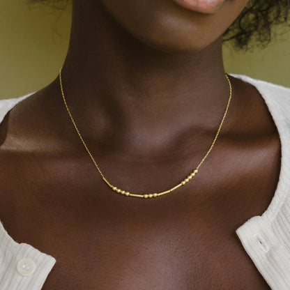 Personalized Code Necklace